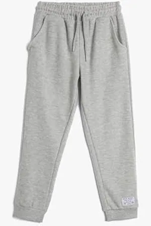 Koton Basic Jogger Sweatpants Corduroy Drawstring Pockets Brushed Interior, Pantaloni della Tuta Ragazzi, (031)