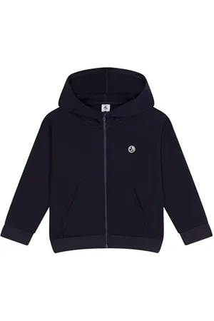 Petit Bateau A0A1B Felpa con Cappuccio, per Fumare, 3 Anni Bambino