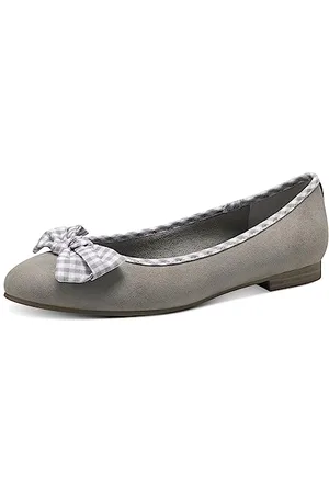 Marco Tozzi Ballerine Donna Basse con Fiocco, Marrone , 37 EU