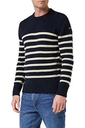 Schott NYC Ploutrider1 Felpa, (Navy/Naturel), XL Uomo