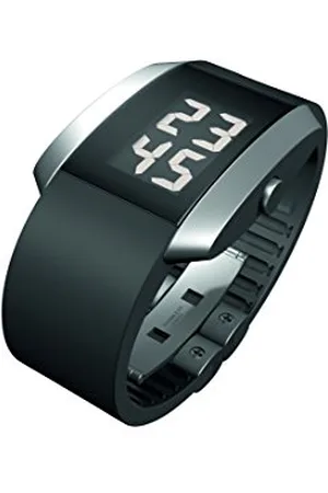 Rosendahl Orologio Digitale Quarzo Giapponese, Movimento LCD Unisex con Cinturino in Velcro Nero RS43240