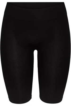 Pieces® Pclondon Shorts Noos Leggings, (Black Black), 46 (Taglia Produttore: L/XL) Donna