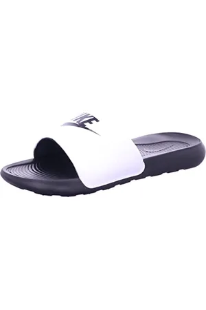 Nike Victori One, Scarpe da spiaggia e piscina Uomo, Nero White Black, 38.5 EU