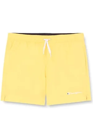 Champion Legacy Icons Beachshorts B-Crinkle Taslon Small Script Logo Costume a Pantaloncino, , 3-4 Anni Bambini e Ragazzi