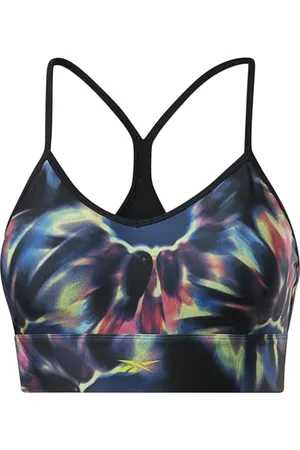 Reebok ID Energydance Reggiseno Sportivo, Black, XS Donna