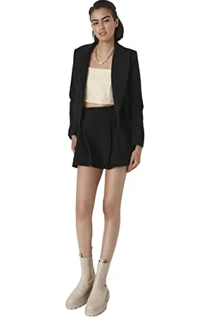 Trendyol Gonna Corta in Tessuto Dritto da Donna, , 66