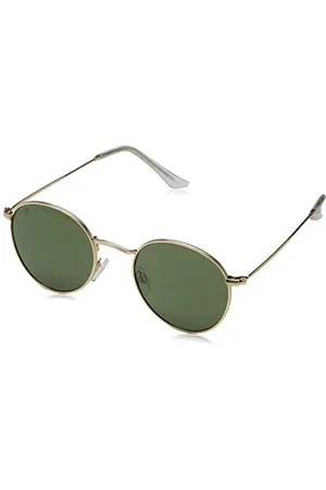 Chpo Liam Occhiali da Sole, (Gold/Green), 48 Unisex-Adulto