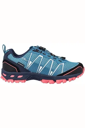 CMP ALTAK WMN TRAIL SHOES WP, Scarpe da Corsa Donna, Giada-Red Fluo, 37 EU