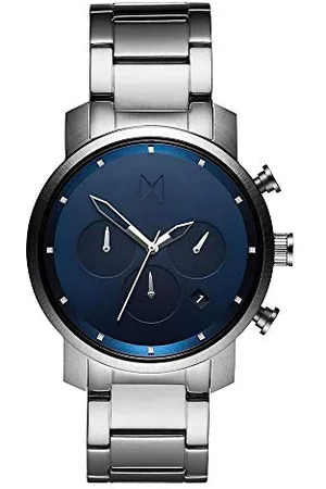 MVMT Orologio Analogico al Quarzo da uomo con cinturino in acciaio inossidabile con cinturino in acciaio inossidabile - D-MC02-SBLU