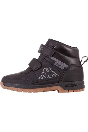 Kappa Bright Mid Stivali classici Unisex - Bambini e ragazzi, (black), 28 EU