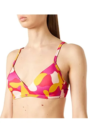 Sloggi Shore Flower Horn P, Bikini Imbottito, Donna, (Pink Dark Combination), XXL plus
