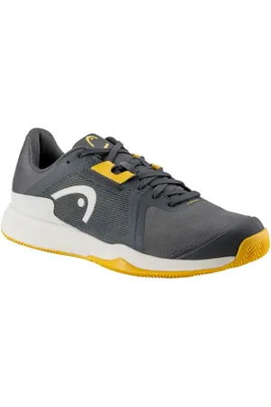 Head Sprint Team 3.5 Clay Men Tennisschuhe, Dunkelgrau/Banana