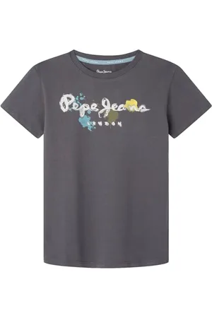 Pepe Jeans Redell, T-shirt Bambini e ragazzi, (Phantom Grey),10 anni