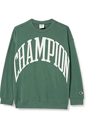 Champion Rochester 1919-City Explorer Crewneck Felpa, (DUK), 13-14 Anni Bambini e Ragazzi
