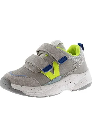 victoria 1151100-KIDS Sneaker VETA Kids Nylon con Chiusura A Strappo a Collo Basso Unisex Bambino Gris 30