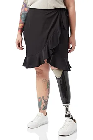 VERO MODA Gonna Corta a Portafoglio Vmhenna Ga Noos Avvolgente, , L Donna