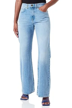 Pinko Wanda Wide Leg Denim Vintage C