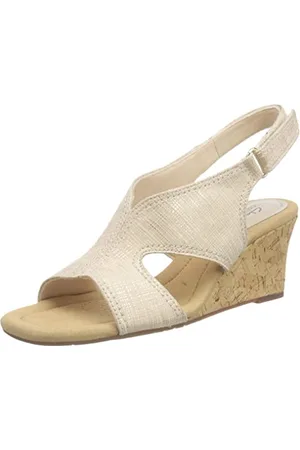 Clarks Kyarra Aster, Sandali con Zeppa Donna, , 40 EU