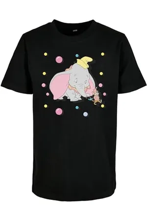 Mister Tee Unisex Kinder Kids Dumbo Fun Tee T-Shirt, Black, 158/164