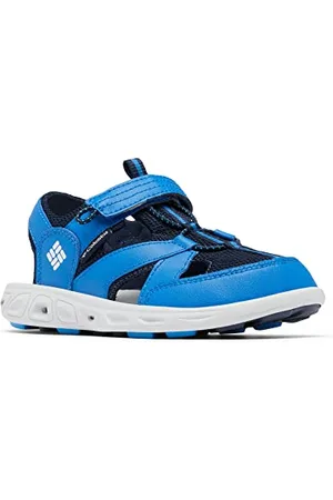 Columbia Youth Techsun Wave Sandali Da Trekking da Unisex - Bambini e ragazzi, Blu (Bright Indigo x Collegiate Navy), 32 EU