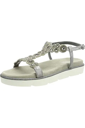 Salamander LIDWINA, Sandali con Zeppa Donna, Grey/Grey, 41 EU