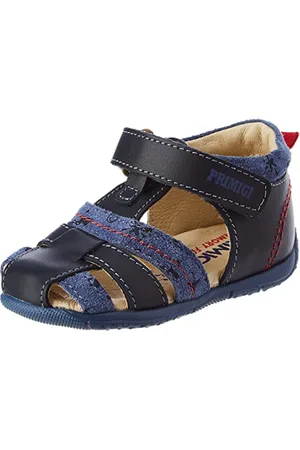 Primigi Baby Pocket, Sandali Bimbo 0-24, Navy-Azzurro, 20 EU