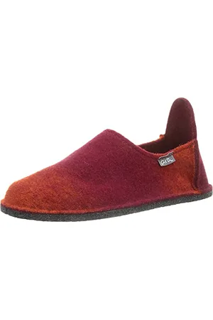 ARA Cosy, Pantofole Donna, Rosso/Multicolore, 36 EU