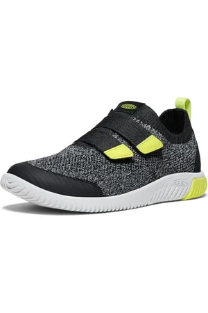 Keen KNX Knit Double Strap, Sneakers, Black/Evening Primrose, 36 EU