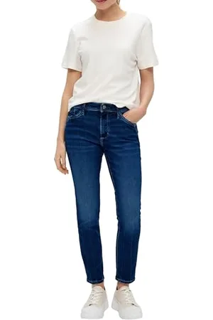 QS by s.Oliver 2140800 Jeans, Betsy Slim Fit, , 46 Donna