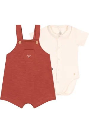 Petit Bateau A09mp Salopette, , 18 Mesi Unisex-Bimbi