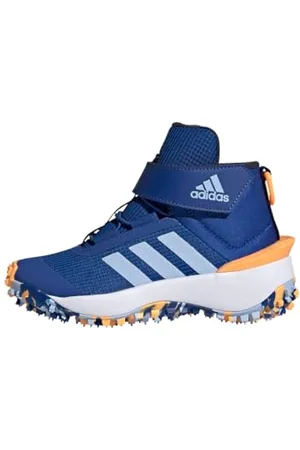 adidas Fortatrail Shoes Kids, Scarpe da Corsa, Royal Blue/Blue Dawn/Flash Orange, 38 EU