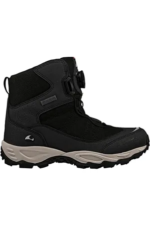Viking Bj​o​r​k​ Hi​g​h​ GTX BOA Wa​r​m​, Stivali da neve Unisex - Bambini e ragazzi, (Black), 30 EU