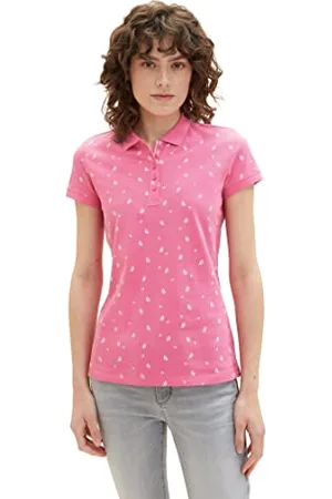 TOM TAILOR 1037377 Polo Basic Slim Fit, , L Donna