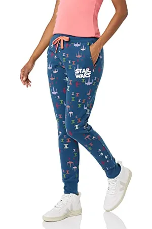 Amazon Disney | Marvel | Star Wars Pantaloni della Tuta in Pile di French Terry Donna, , L