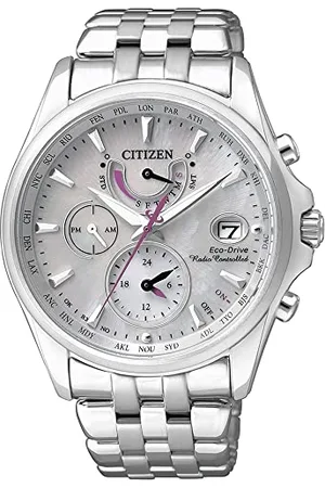 Citizen Orologio Quadrante Multiplo Automatico Donna con Cinturino in Acciaio Inossidabile FC0010-55D