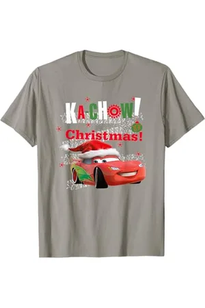 Cars Kachow Christmas Maglietta