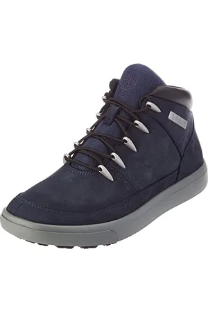 Timberland Ashwood Park Sprint Hiker, Stivali Chukka Uomo, Nero (Black/Iris), 41.5 EU