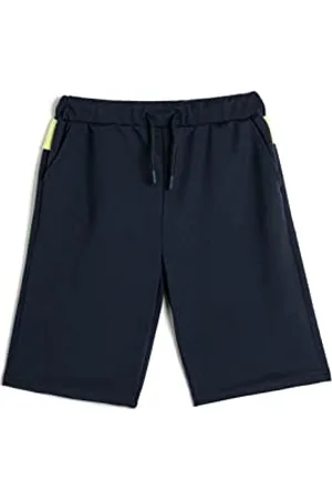 Koton Shorts Drawstring Pockets Printed Color Contrast, Pantaloncini Ragazzi, (702)