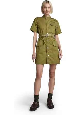 G-Star Donna Utility Dress, (smoke olive D23003-D310-B212), M