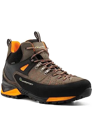 Garsport Mountain Tech Mid WP, Scarpa da Trekking Uomo, Antracite/Arancio, 39 EU