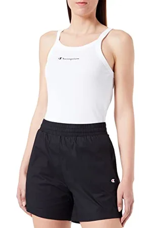 Champion Legacy American Classics Soft Cotton 1x1 Rib Slim Canottiera, , L Donna