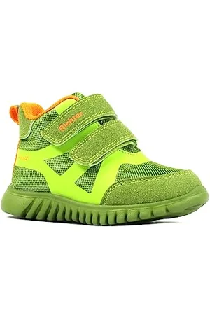 Richter Kinderschuhe Wallaby, Scarpe da Ginnastica, Cactus Lime Neon Oran, 23 EU
