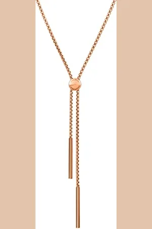 liebeskind Catenina a maglia in acciaio inox, 85 cm, misura unica, Acciaio inossidabile, nessuna.