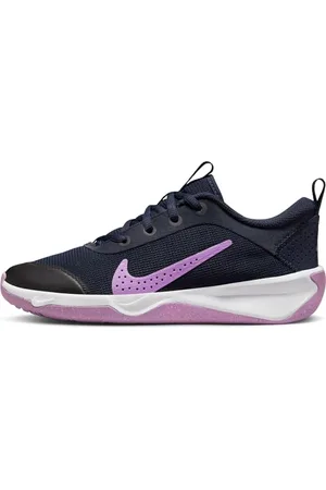 Nike Omni Multi-Court (GS), Sneaker, Obsidian/Rush Fuchsia-White, 35.5 EU