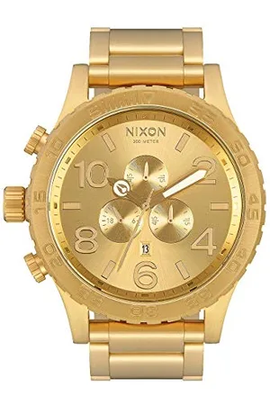 Nixon Orologio da Uomo con Cinturino in Rivestito In Acciaio Inox – A083502-00