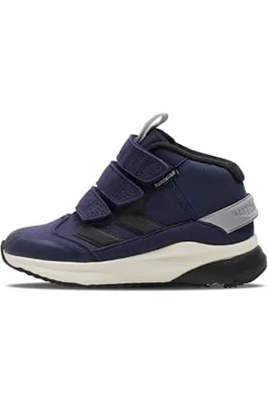 Hummel Reach Zero Mid JR, Scarpe da Ginnastica, Black Iris, 34 EU