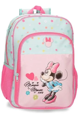 Disney Borse Joumma, Minnie Imagine, Schulrucksack, Kinderrucksack, aus Poliestere, Breite Verstellbare Schulterriemen, Oberer Griff Zum Aufhängen., , Zainet