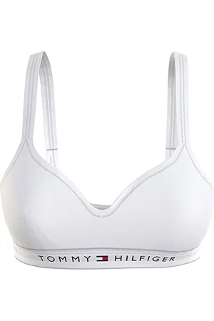 Tommy Hilfiger Bralette Donna Lift Elasticizzata, (White), M