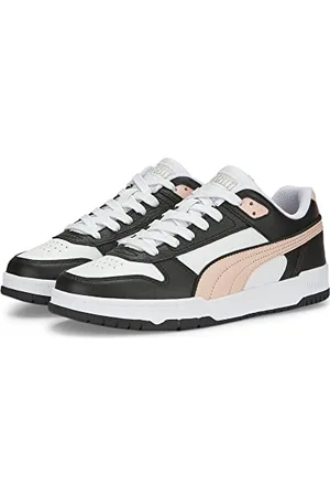 PUMA Rbd Game Low, Scarpe da Ginnastica Unisex - Adulto, White Rose Dust Black Gold, 45 EU