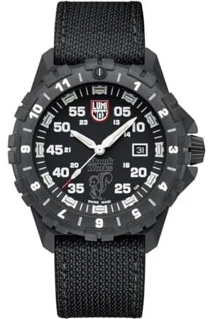 Luminox Orologio Analogico al Quarzo Svizzero Uomo con Cinturino in Tessuto XA.6442.H.SET